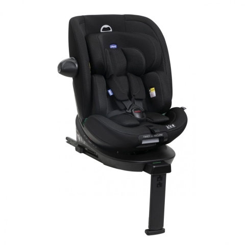 Chicco Seggiolino Auto isofix EverOne i-Size Ruotabile 360 (40-150 cm) Black