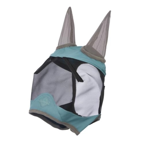 LeMieux Visor-Tek Halbfliegenmaske, Lagune, klein
