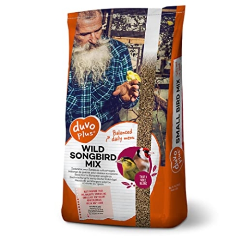 DUVO 1 Kg Waldvögel Mix Geeignet für europäische Waldvögel Voller nahrhafter Samen