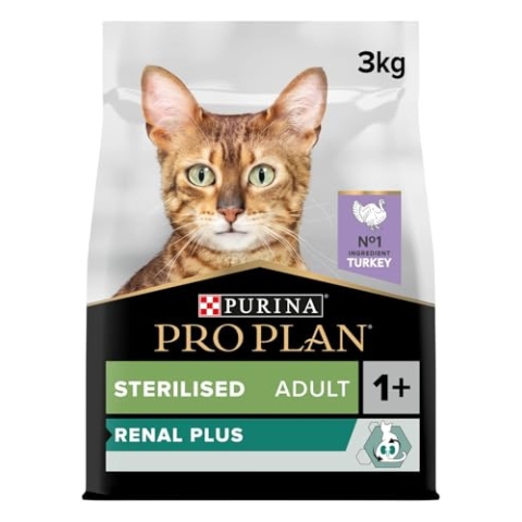 Purina - Purina Pro Plan Gato Sterilised Pavo - 900 - 3 KG.