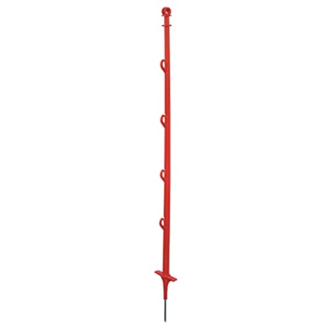 Göbel Weidezaunpfahl Kunststoffpfahl Nylon Variant 103cm hoch Einzelspitze orange 25 St.