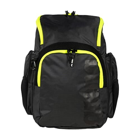 arena Spiky III 35 Sportrucksack, Pool-, Turnhallen-, Meer- und Freizeittasche, Schwimmbadtasche aus Wasserabweisendem Stoff mit Gepolsterten Schultergurten, Schulrucksack, 35 Liter