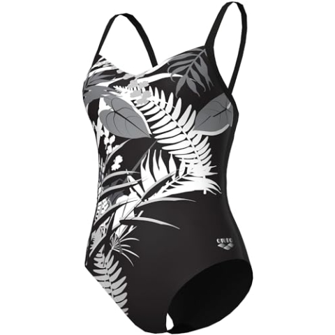 ARENA Women's BODYLIFT Swimsuit Lucy Black Multi-Black - 40