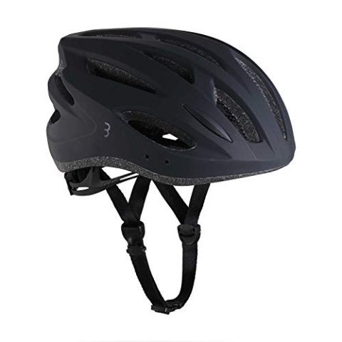 BBB Cycling Unisex-Adult Fahrradhelm Condor | Damen und Herren | Abnehmbaren Visier und Insektenschutznetz | MTB und Rennrad | BHE-35 Schwarz L (58-61.5 cm), matt black