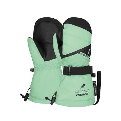 Reusch Kaden Down R-TEX® XT Mitten extra warme, wasserdichte, Winddichte und atmungsaktive Fäustlinge Fausthandschuhe Winterhandschuhe für Babys Kleinkinder Mädchen und Jungen