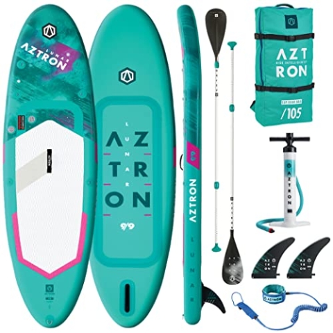 AZTRON Lunar 2.0 Allround 9'9" iSUP Set, 297x81x15cm, Volumen 270L