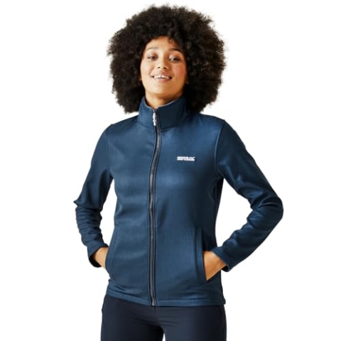 Regatta Damen Women's Connie V Softshell Walking Jacket, Navy, 24