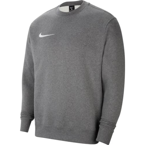 Nike Herren M Nk Flc Park20 Crew Sweatshirt, Charcoal Heathr/White, XXL EU