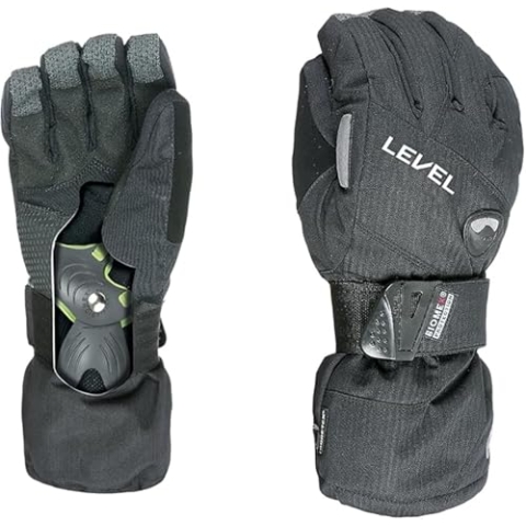Level Herren Half Pipe GTX Handschuhe, Black, ML