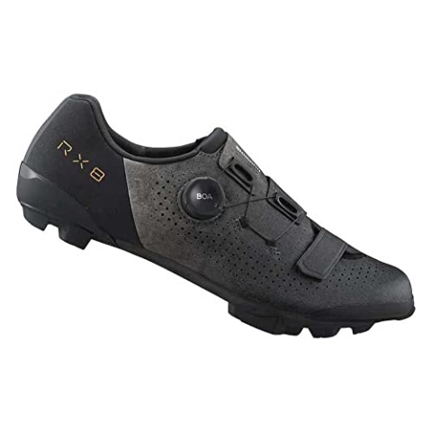 SHIMANO Unisex Brx801l42 RX8 RX801 Schuhe Schwarz Größe 42, Schwarz, 42 EU