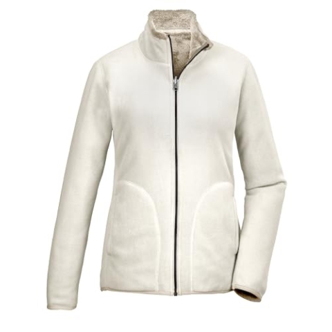 G.I.G.A. DX Damen Wendefleecejacke/Fleecejacke GW 59 WMN FLC JCKT, creme, 40, 42385-000