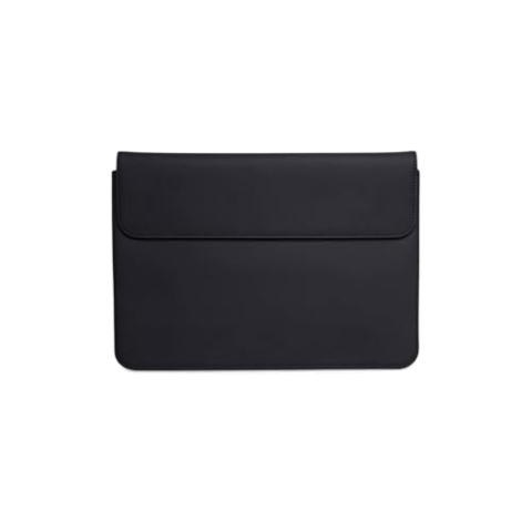 RAINS Unisex Erwachsene Laptop Portfolio 13" Laptoptasche, 01 Black (Schwarz), Einheitsgröße