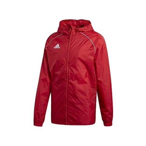 adidas Herren CORE18 RN JKT Jacke, Rojpot/Blanco, M