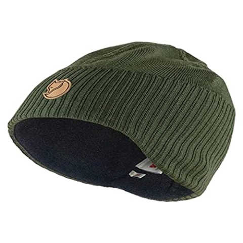 Fjällräven Keb Stormblocker Beanie-Mütze, Laurel Green, One Size