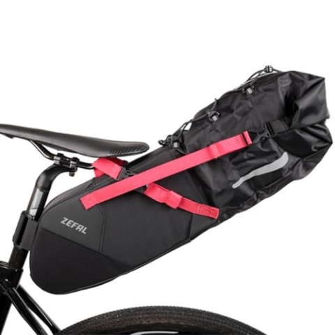 Zefal 231185 - wasserdichte tasche für die sattelstütze z adventure r11 11 l, Schwarz