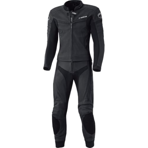 Held Spire Lederkombi 2-tlg. – 100% Rindleder – Soft-Protektoren – Schwarz