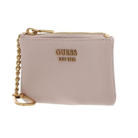 GUESS Emera SLG Zip Pouch Light Beige