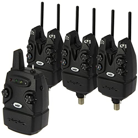 NGT Dynamic Alarm Set, 3 Bissanzeiger + Receiver in Case, Range 150m | Bissanzeiger