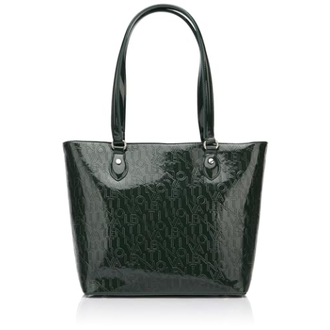 Valentino Wet Shopping Bag Verde