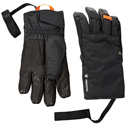 Salewa Male ORTLES PTX/TWR M Gloves Fingerglove, Black Out/0910/4570, 8/M