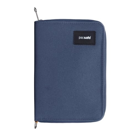 Pacsafe RFIDsafe Compact Travel Organizer Coastal Blue