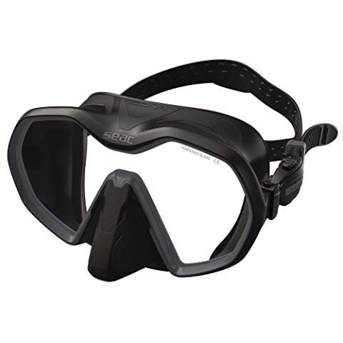 Seac Icona, rahmenlose Einglas-Tauchmaske, 100% Made in Italy