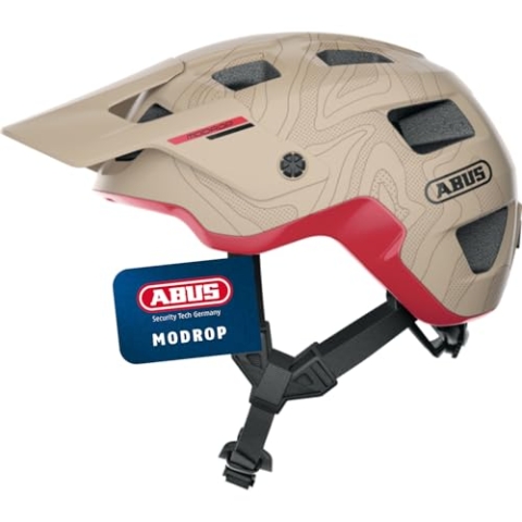 ABUS Unisex, Fahrradhelm, Beige (Dusky Camel), L (57-61 cm)