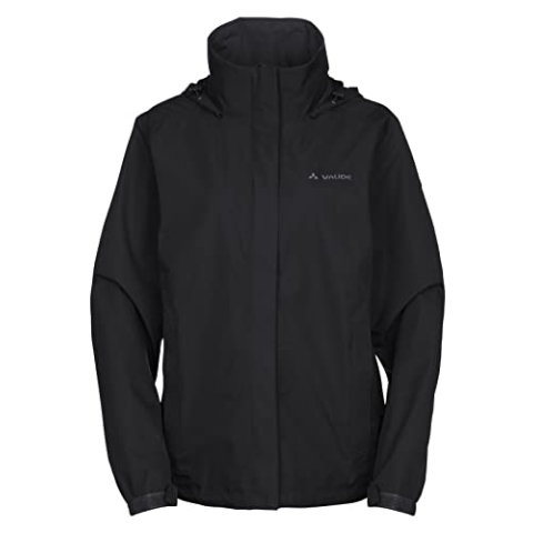 VAUDE Damen Women's Escape Light Jacket Regenjacke, Schwarz, 48 EU