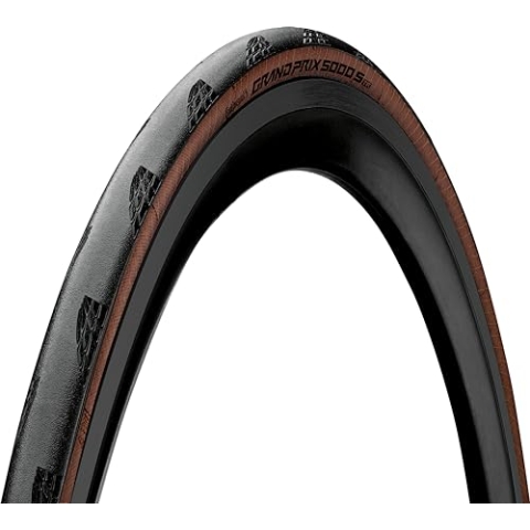 Continental Reifen Deutschland Unisex – Erwachsene Grand Prix 5000 S Reifen, schwarz/transparent, 28" 700x25C 25-622