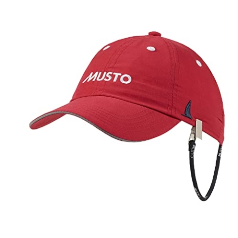 Musto Segelcap Fast Dry Crew Cap, Farbe:True red