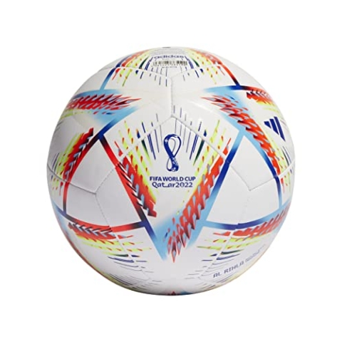 adidas Unisex Al Rihla Training Fußball, White/Panton, 38