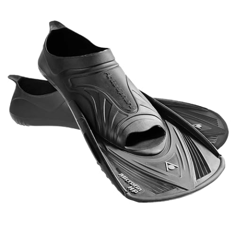 Aqua Sphere Aquasphere Flossen, Mikrofinne, Schwarz, Größe S