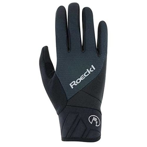 Roeckl Runaz Winter Fahrrad Handschuhe lang schwarz 2023: Größe: 11