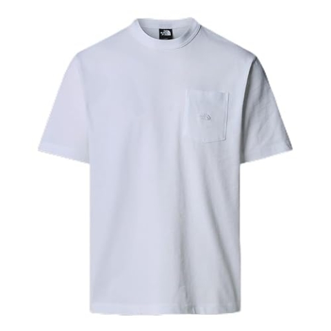 THE NORTH FACE NF0A8C3PFN4 M SS Dome Relaxed Pocket Tee T-Shirt Herren TNF White Größe XL
