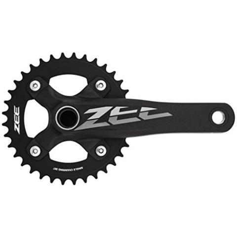 Shimano Kurbelgarnitur ZEE FC-M645 KRG 83 mm schwarz schwarz 170 mm