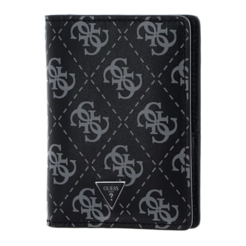 GUESS Mito Card Holder Dark Black