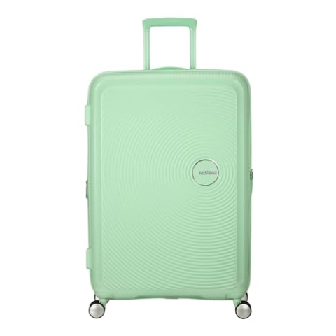 American Tourister Soundbox Spinner 77/28 TSA EXP Trolley Pastel Green