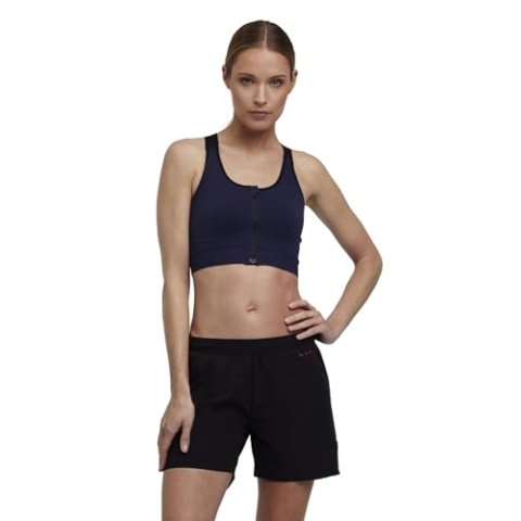 FALKE Damen Sport-BH Running Maximum Support W Sb Funktionsmaterial für hohen Aktivitätslevel 1 Stück, Schwarz Black 3000, S