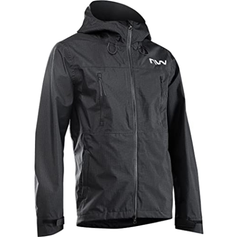 Northwave Noworry Pro Hardshell Fahrrad Regenjacke schwarz 2025: Größe: L (50)