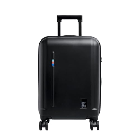 GOT BAG Koffer RE:Shell Cabin aus Ocean Impact Plastic | Handgepäck Koffer mit gepolsterter 17" Laptoptasche praktischer Innenaufteilung | 36 Liter Füllvolumen Koffer Hartschale