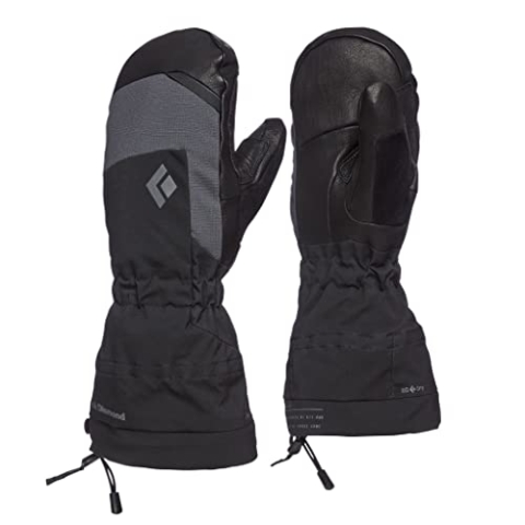 Black Diamond Mercury Mitts, Black, Extra Small