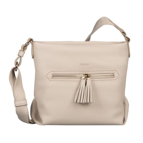 Gabor bags Anthina Damen Umhängetasche Crossbody Bag Mittelgroß Weiß