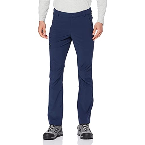 Schöffel Herren Pants Folkstone, leichte Wanderhose mit Stretch-Material, robuste Outdoor Hose mit sportlichem Schnitt, dress blues, 102