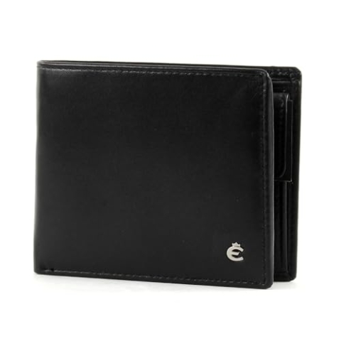 Esquire Wallet 22214900 Black 00 10,5 x 8,5 cm Hombre