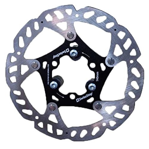 SwissStop Unisex Katalysator-Pads, Silber, 203 mm