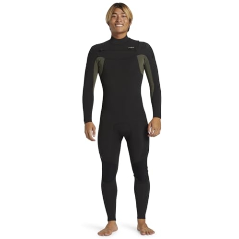 Quiksilver Herren Everyday Sessions 4/3 CZ L/SL Fullsuit, Thyme, L