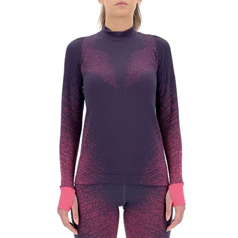 UYN Damen Exceleration Sweatshirt, Plum/Pink Yarrow, XL