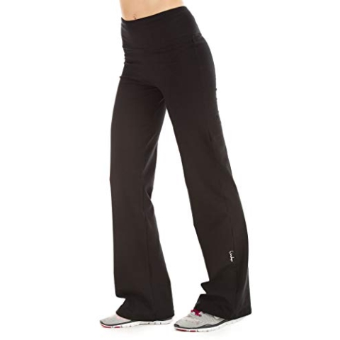 WINSHAPE Damen Wh3 Trainingshose, Schwarz, L EU