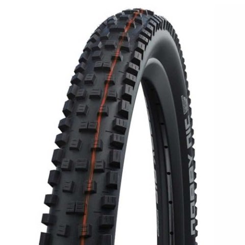 Schwalbe 709560 - klappreifen für fahrrad nobby nic 27.5x2.35 hs602 evo super trail addix soft tu, Schwarz
