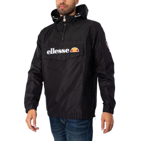 Ellesse Herren Mont 2 Overhead Jacke, Anthracite, XS